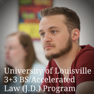 33 BS/Accelerated Law (J.D.) Program