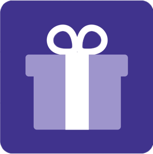 Gift Icon Inverted