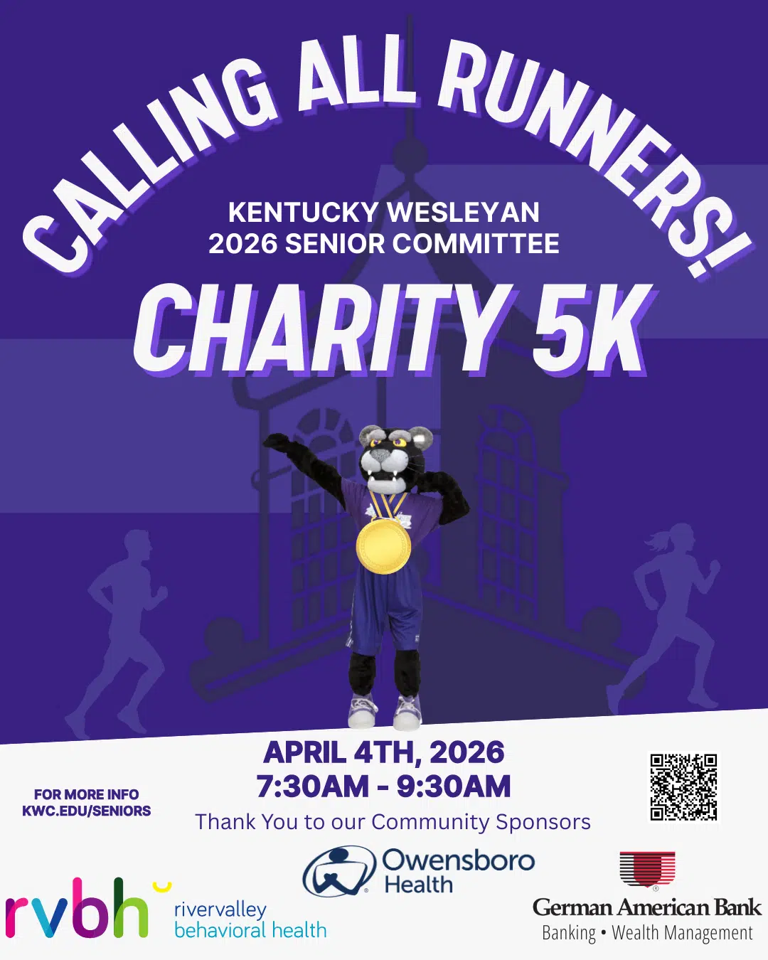 KWC Senior Committee Charity 5k flyer