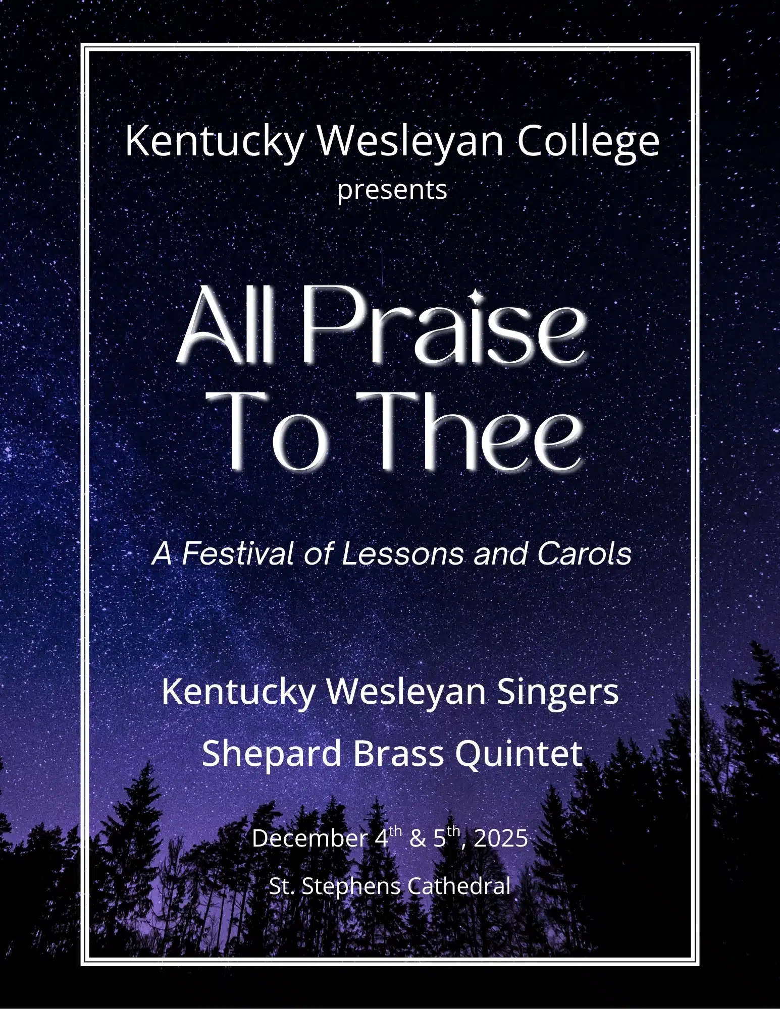 Lessons and Carols 2025